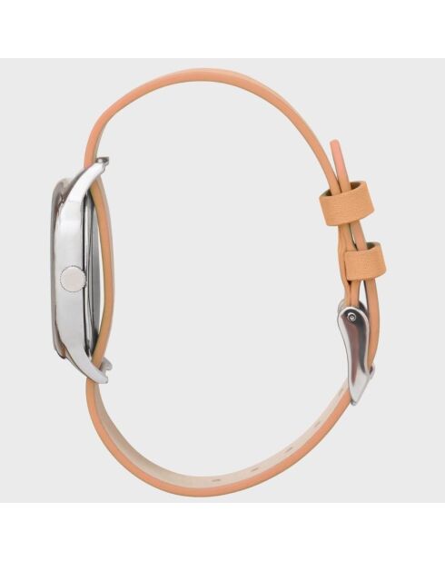 Montre Femme en Cuir Colorama beige