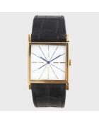 Montre Mixte en Cuir Astre doré/noir/blanc
