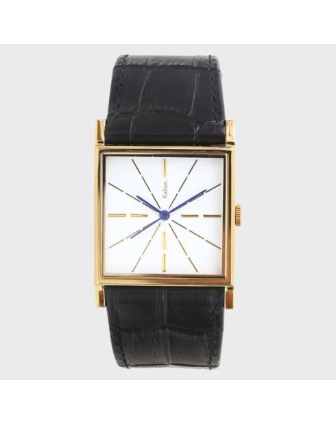 Montre Mixte en Cuir Astre doré/noir/blanc