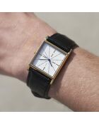 Montre Mixte en Cuir Astre doré/noir/blanc