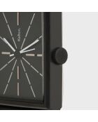 Montre Mixte en Cuir Astre Blackstar noire