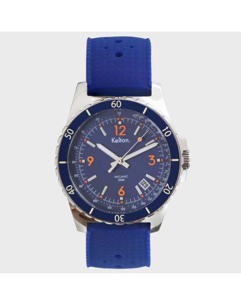 Montre Automatique Mixte en Silicone Mille bleue
