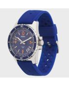 Montre Automatique Mixte en Silicone Mille bleue