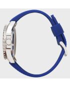 Montre Automatique Mixte en Silicone Mille bleue