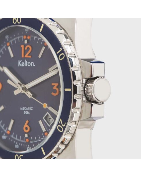 Montre Automatique Mixte en Silicone Mille bleue