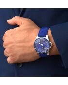 Montre Automatique Mixte en Silicone Mille bleue