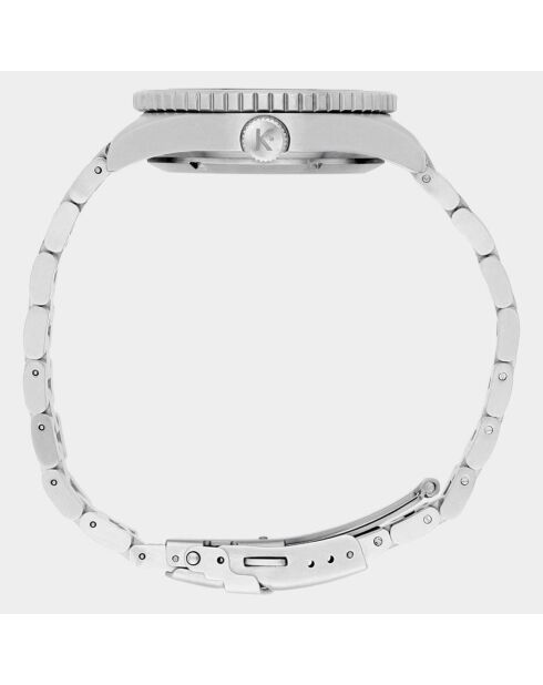 Montre de plongée Mixte en Acier 1955 40 ATM argenté/marine
