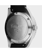 Montre de plongée Mixte en Caoutchouc 1955 30 ATM Tropic gris/noir