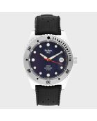 Montre de plongée Mixte en Caoutchouc 1955 40 ATM Tropic marine/noir