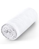 Drap housse 100% Coton bonnet 30 cm neige