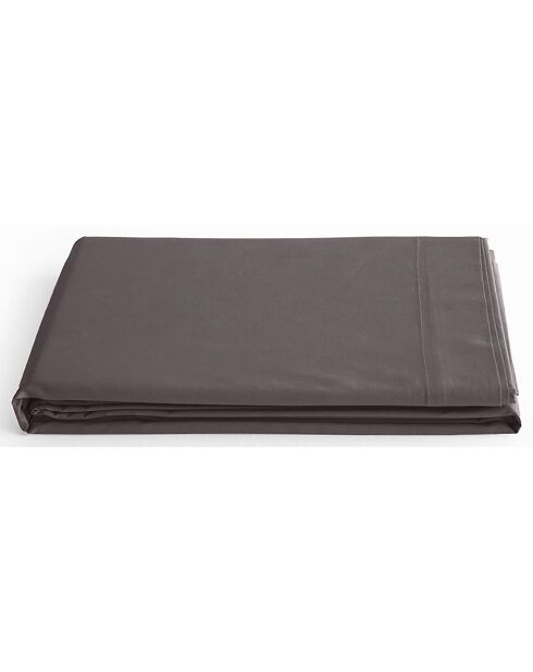 Drap Plat 100% Coton ardoise