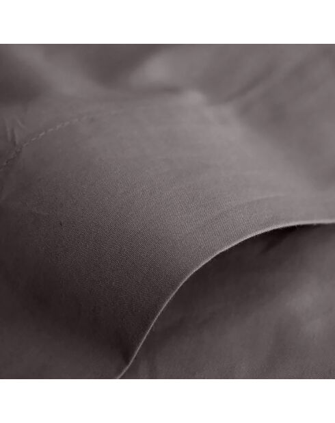 Drap Plat 100% Coton ardoise
