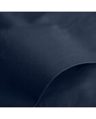Drap Plat 100% Coton bleu nuit