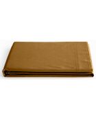 Drap Plat 100% Coton caramel
