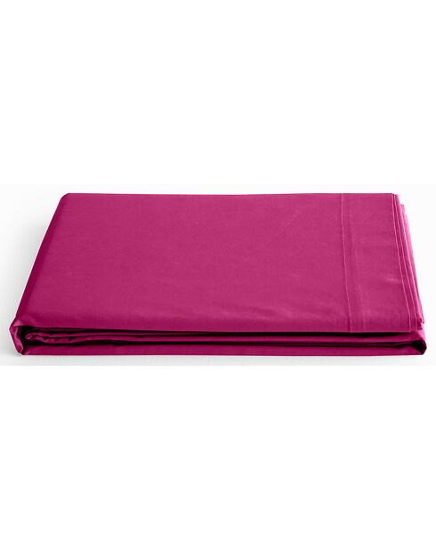 Drap Plat 100% Coton magenta