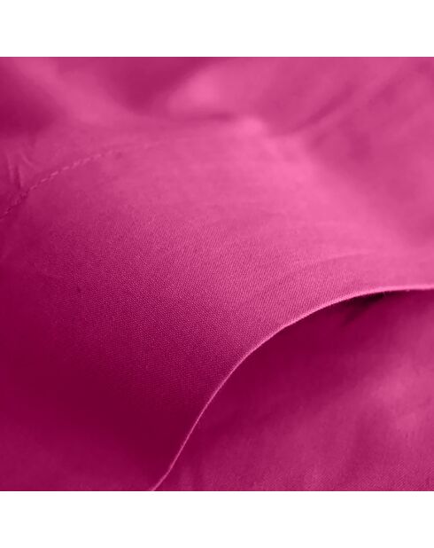 Drap Plat 100% Coton magenta
