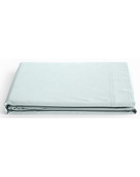 Drap Plat 100% Coton menthe