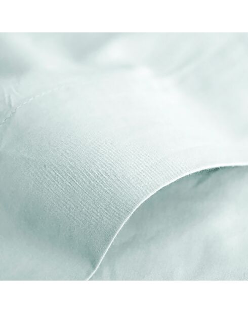 Drap Plat 100% Coton menthe