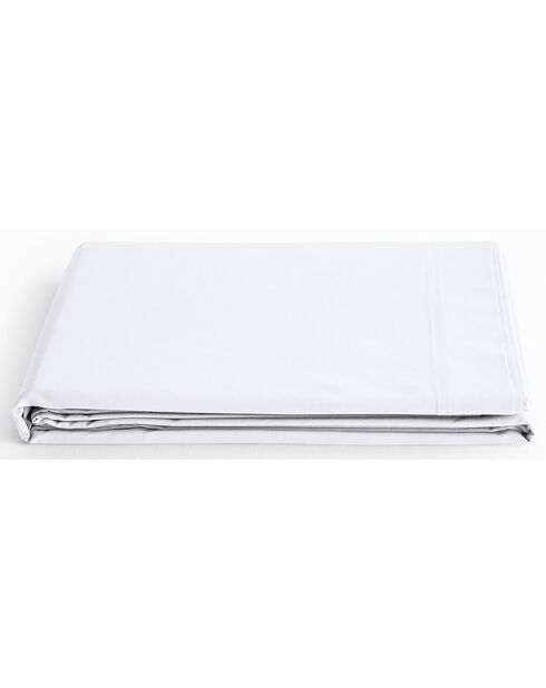 Drap Plat 100% Coton neige