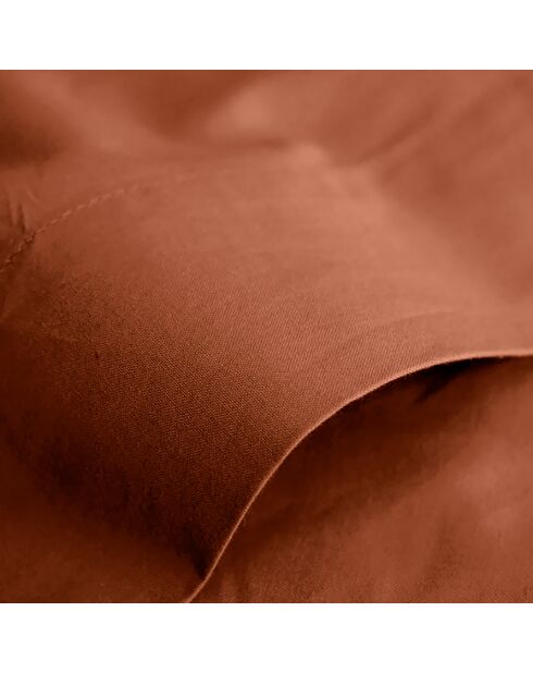Drap Plat 100% Coton paprika