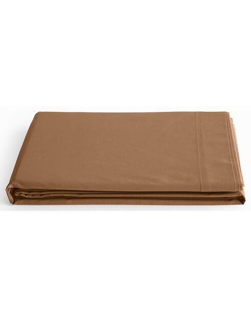 Drap Plat 100% Coton taupe