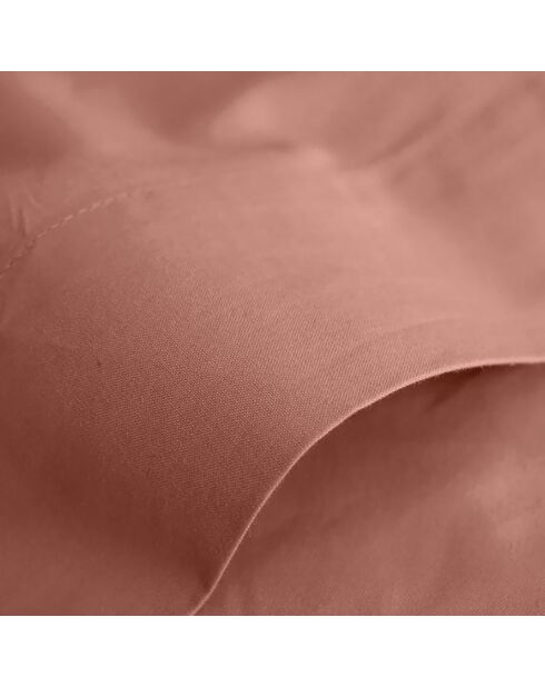 Drap Plat 100% Coton vieux rose