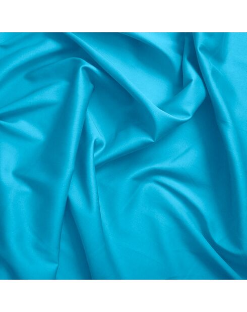 Housse de couette 100% Coton cyan