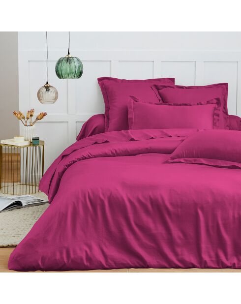 Copripiumino 100% cotone magenta