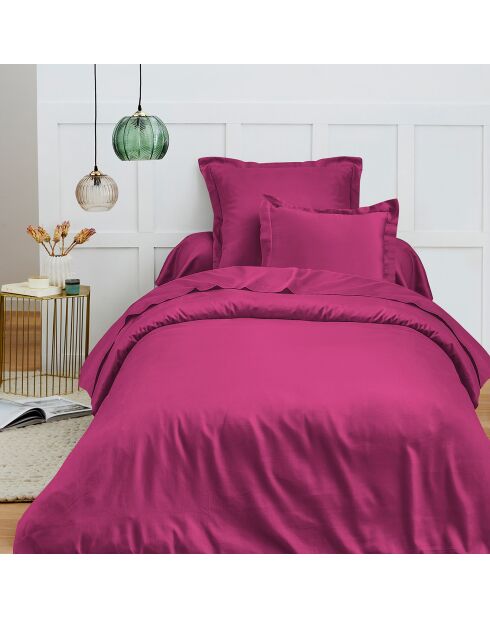 Copripiumino 100% cotone magenta
