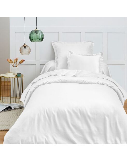 Housse de couette 100% Coton neige