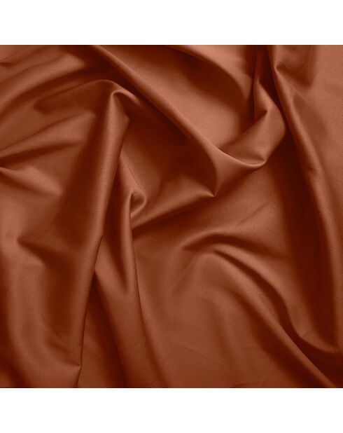 Housse de couette 100% Coton paprika