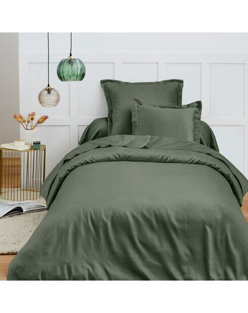 Housse de couette 100% Coton romarin