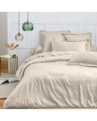 Housse de couette 100% Coton sable