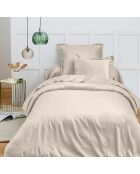 Housse de couette 100% Coton sable