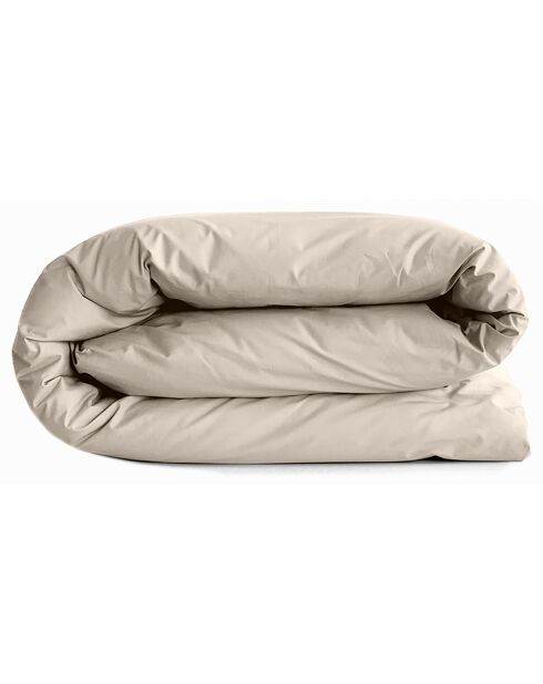 Housse de couette 100% Coton sable