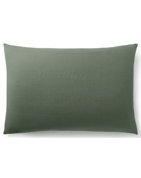 Taie d'oreiller 100% Coton romarin
