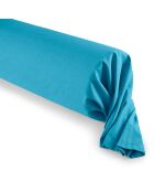 Taie de Traversin 100% coton cyan