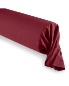Taie de Traversin 100% coton grenat