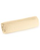 Drap housse en percale de coton bonnet 30 cm ivoire