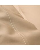 Drap Plat en percale de coton lin