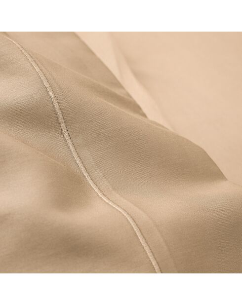 Drap Plat en percale de coton lin
