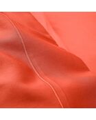 Drap Plat en percale de coton terracotta