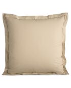 Taie d'oreiller en percale de coton lin