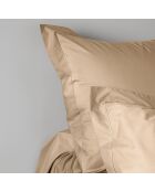 Taie d'oreiller en percale de coton lin