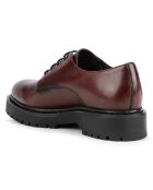 Derbies en Cuir Bleyze bordeaux