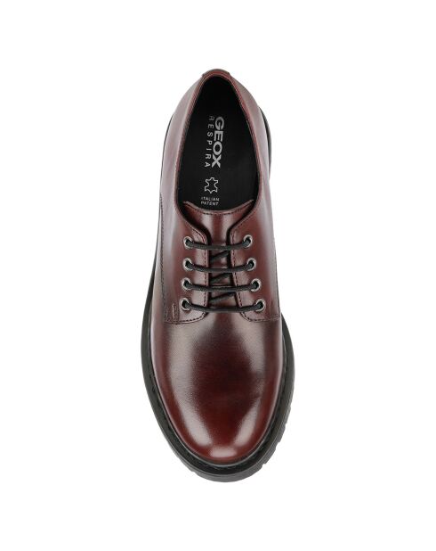 Derbies en Cuir Bleyze bordeaux