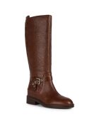 Bottes en Cuir Larysse brun