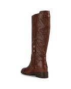 Bottes en Cuir Larysse brun