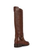 Bottes en Cuir Larysse brun