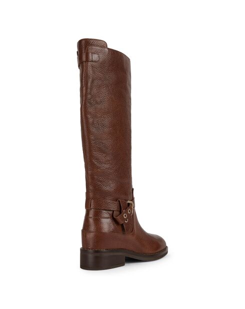 Bottes en Cuir Larysse brun